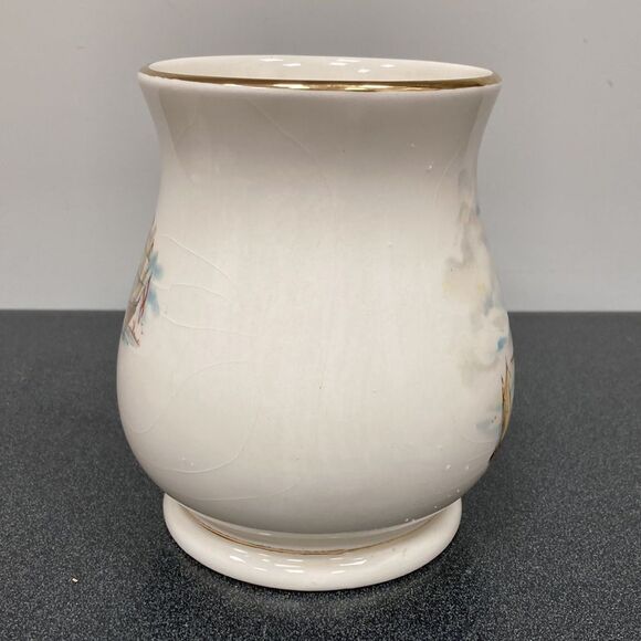 Vintage Sadler English Ceramic Clipper Tall Ship Beer Stein Gold Rim Mug - Picture 3 of 15